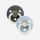 Bibs NIGHT Schnuller Kautschuk 2er Pack iron & baby blue