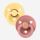 Bibs Schnuller Kautschuk 2er-Pack pale butter & dusty pink