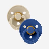 Bibs Schnuller Kautschuk 2er Pack vanilla & cornflower 1