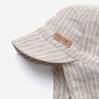 Schirmmütze mit Nackenschutz Leinen