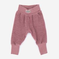 Nabelbundhose Wollfrottee-Plüsch
