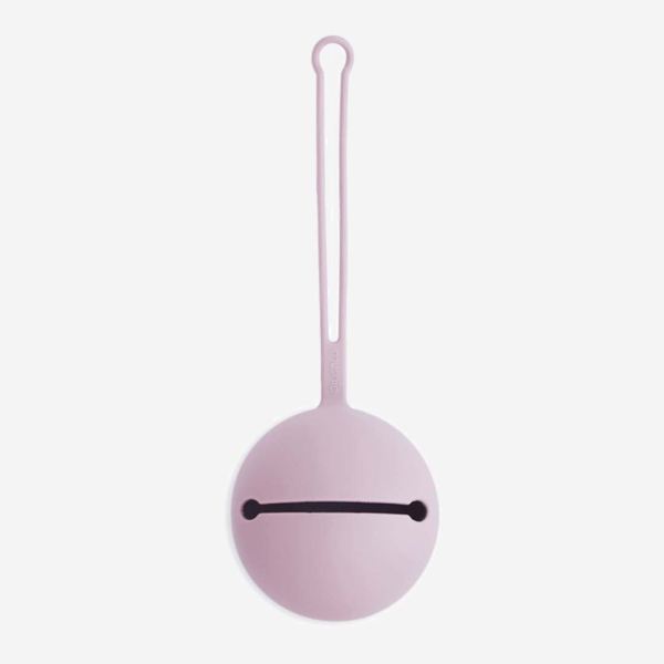 Schnuller Aufbewahrung von Mushie aus Silikon in lilac