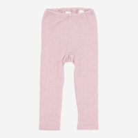 Kinder Leggings von Cosilana aus Wolle/Seide in altrosa