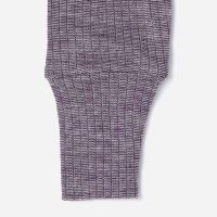 Babyhose von Cosilana aus Baumwolle/Wolle/Seide in lila meliert  3