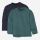Kinder Linksstrick-Pullover von Disana aus Wolle in pacific