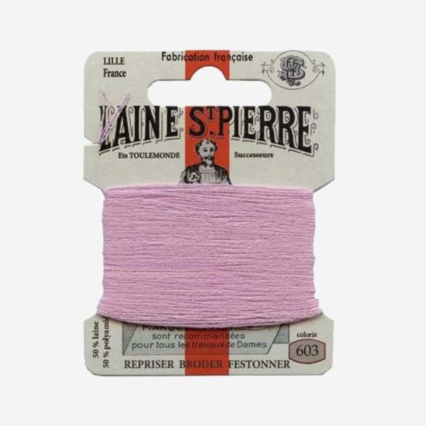 Stopfgarn von Laine Saint-Pierre in hellflieder Farbnummer 603
