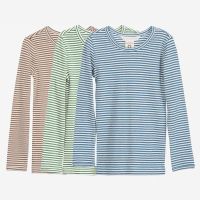 Slim Shirt Stripe Bio-Baumwolle