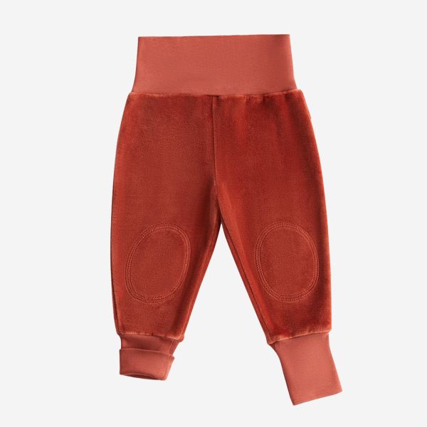 Baby Nickyhose von Leela Cotton aus Bio-Baumwolle in tabasco