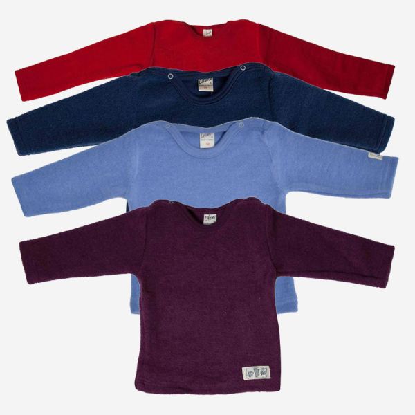 Baby Shirt Wollfrottee-Plüsch