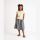 Damen Rock Midi Skirt von Matona aus Leinen in storm blue 7