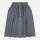 Damen Rock Midi Skirt von Matona aus Leinen in storm blue