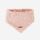 Baby Halstuch Baumwoll-Plüsch pink clay