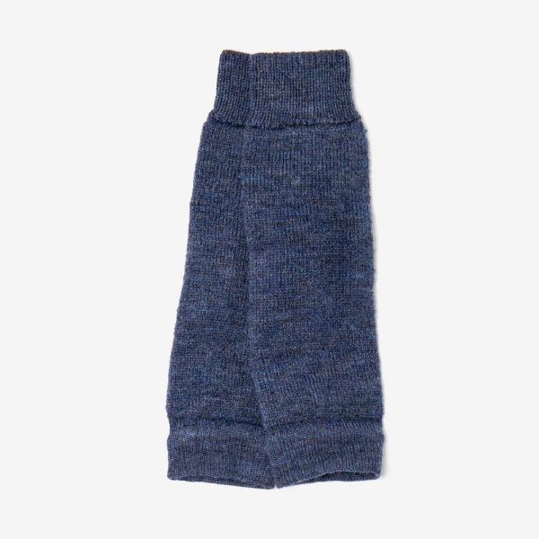 Stulpen von Hirsch aus Bio-Wolle für Erwachsene in jeans