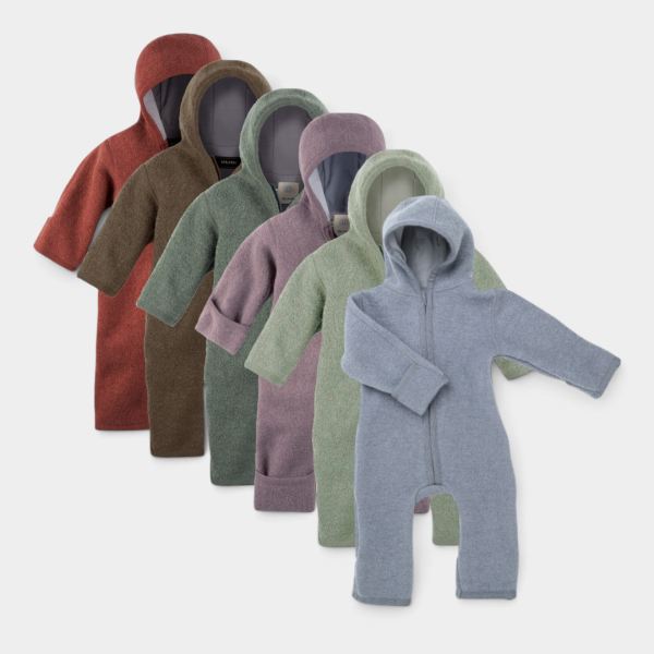 Baby Overall von Halfen aus Wollwalk in marrone