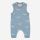 Baby Overall Shiva moon von Puri Organic aus Bio-Baumwolle und Seide in dusty blue/natur