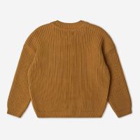 Kinder Cardigan Nico von Matona aus Wolle, Polyamid, Tencel und Kaschmir in mustard