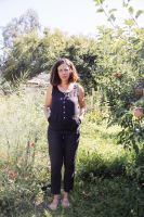 Damen Overall von Matona aus Leinen