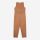Damen Overall von Matona aus Leinen in hazel