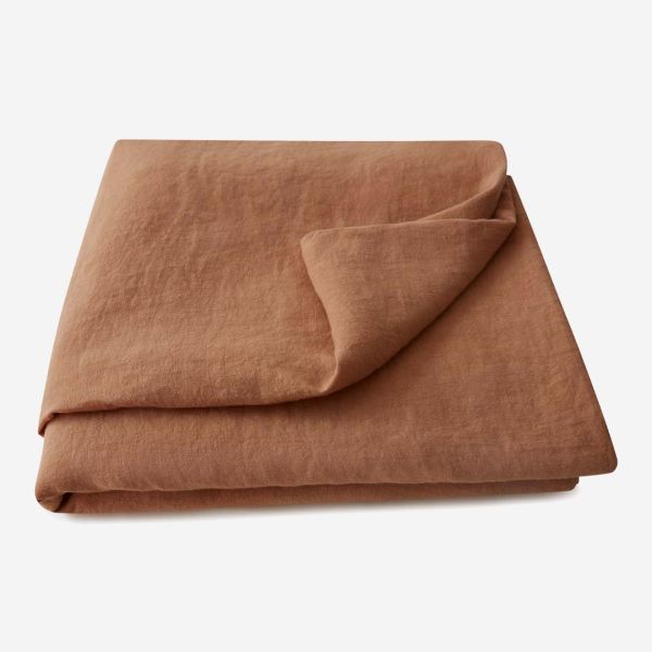 Bettbezug von Matona aus Leinen in hazel