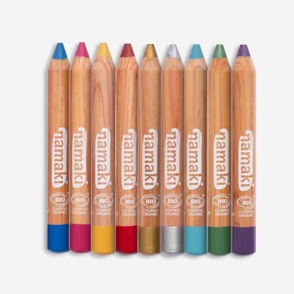 Kinder Schminkstift von Namaki Cosmetics in gelb 2