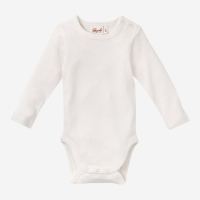 Baby Body von People Wear Organic aus Wolle/Seide in natur