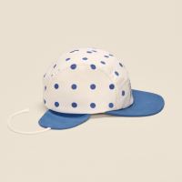 Baby Cap Wolly von New Kids in the House aus Bio-Baumwolle in polka blue 3