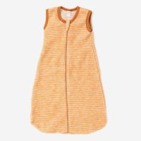 Schlafsack ohne Arm Wollfrottee Plüsch Ringel