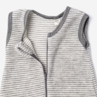 Schlafsack ohne Arm Wollfrottee Plüsch Ringel