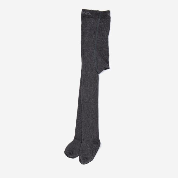 Baby und Kinder Strumpfhose von Ewers aus Bio-Baumwolle in anthrazit melange