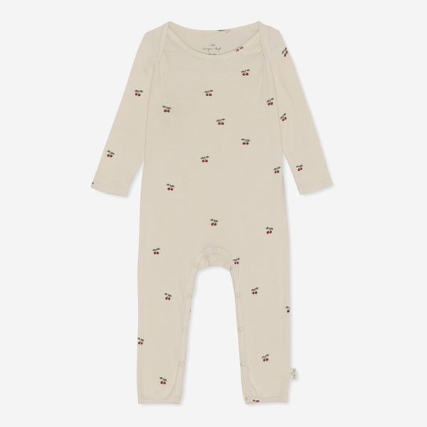 Baby Anzug Cherry von Konges Sløjd aus Bio-Baumwolle