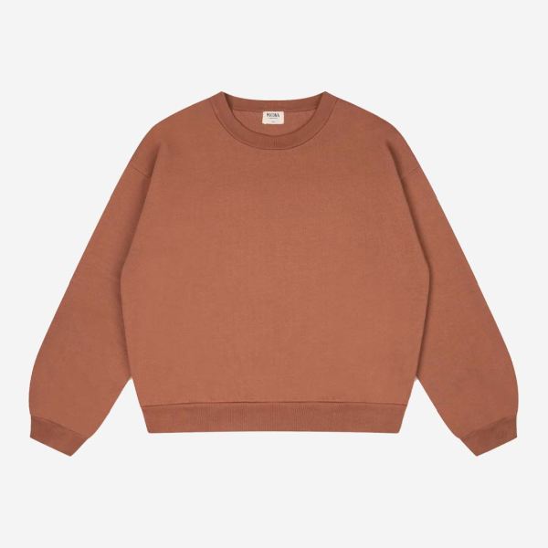 Damen Sweatshirt Malo von Matona aus Bio-Baumwolle in cedar