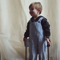 Kinder Latzhose QUETSCHE von Poudre Organic aus...