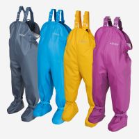 Regenhose mit Füßen