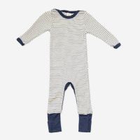 Baby Overall von Engel aus Wolle/Seide in natur/orchidee 4