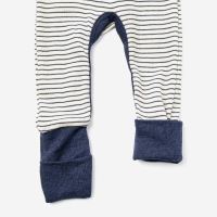 Baby Overall Wolle/Seide Streifen