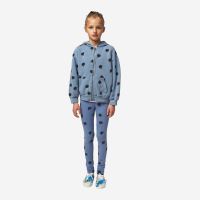 Kinder Leggings Poma allover von Bobo Choses aus Bio-Baumwolle und recycelter Baumwolle in blue 3