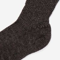Kinder Wollsocken von Hirsch schoko braun 2
