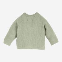 Baby Feinstrick Cardigan von Halfen aus Kaschmir-Wolle und Merinowolle in sage 2