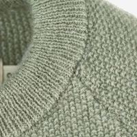 Baby Feinstrick Cardigan von Halfen aus Kaschmir-Wolle und Merinowolle in sage 3