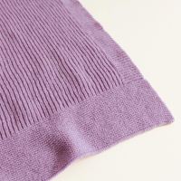 Familiendecke Gaston von Hvid aus Merinowolle in lavender 5