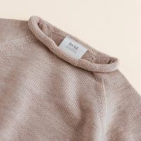 Baby Pullover Georgette von Hvid aus Merinowolle in sand 3