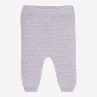 Strickhose Popcorn Baumwolle/Leinen