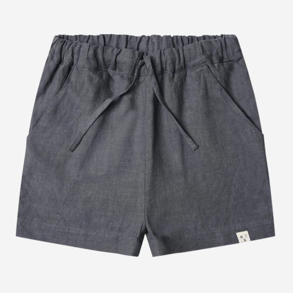Kinder Classic Shorts von Matona aus Leinen in storm blue