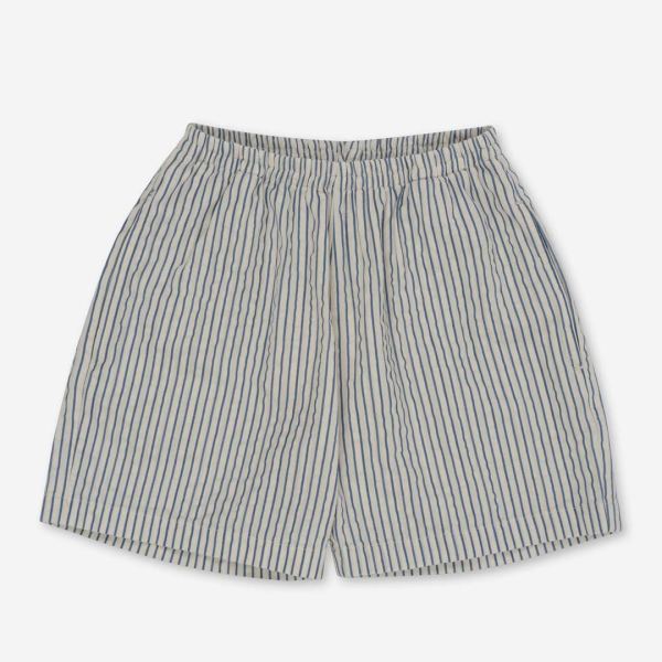 Kurze Hose ACE von Konges Sløjd aus Bio Baumwolle in stripe blue
