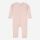 Baby Strampelanzug Pointelle Copenhagen Colors Bio-Baumwolle dusty rose