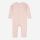Baby Strampelanzug Pointelle Copenhagen Colors Bio-Baumwolle dusty rose hinten