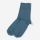 socken groedo damen blau bio-baumwolle