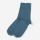 socken groedo damen blau bio-baumwolle