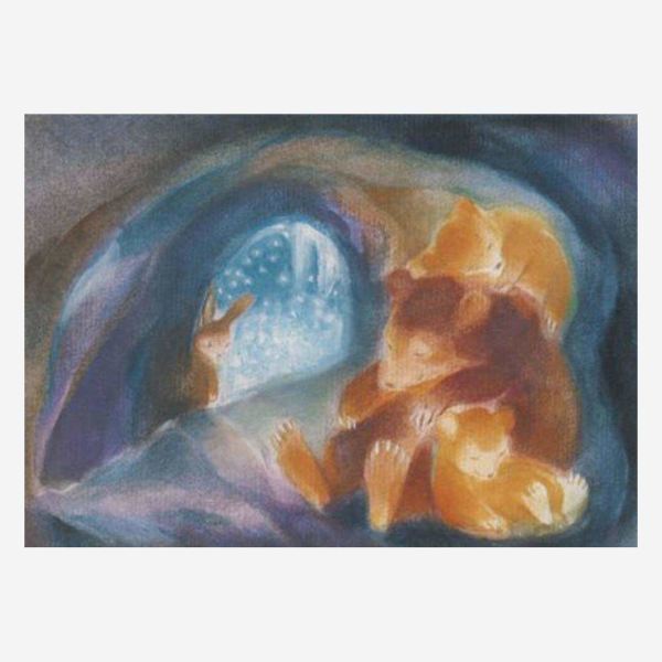 Postkarte „Bären von Marie-Laure Viriot