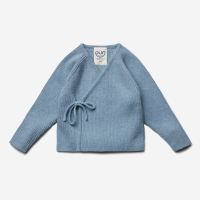 Kimono Rippstrick Baumwolle/Wolle